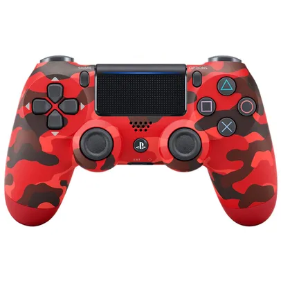 Controle PlayStation DualShock 4 Vermelho Camuflado - PS4