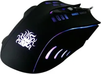 (Prime) Mouse Gamer 5+ 6 Botões 2400 DPI Palm Grip, Nemesis, Mouses, Preto