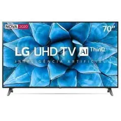 Smart TV LG AI ThinQ 70UN7310PSC LED 4K 70 | R$ 3.999