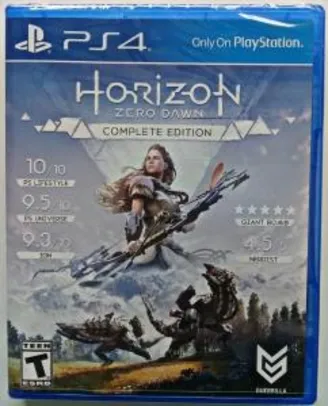 Jogo Horizon Zero Dawn - Complete Edition - PS4 (Mídia física) - R$76