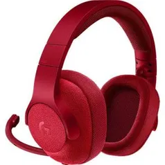 Headset Gamer G433 Surround 7.1 Red - Logitech G - R$ 285