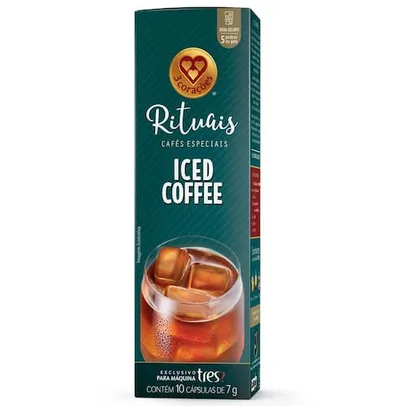 Cápsula Café Iced TRES 3 Corações Caixa com 10 Cápsulas