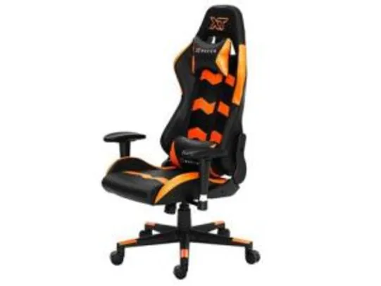 Cadeira Gamer XT Racer Reclinável Preta e Laranja - Speed Series XTS120 | R$783