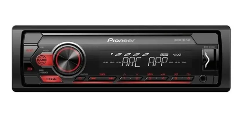 Som automotivo Pioneer MVH S118UI com USB