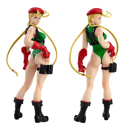 (Taxa Inclusa) Estatueta Street Fighter, Cammy 17cm