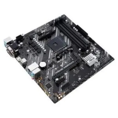 Placa-Mãe Asus Prime A520M-A, AMD AM4, mATX, DDR4 R$570