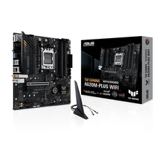 (APP) Placa Mãe Asus TUF GAMING A620M-PLUS WIFI, AMD AM5, mATX, DDR5, Wi-Fi, Bluetooth