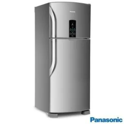 Refrigerador Inverter Frost Free Panasonic 435 Litros Aço Escovado - NR-BT49PV2X - R$ 2399
