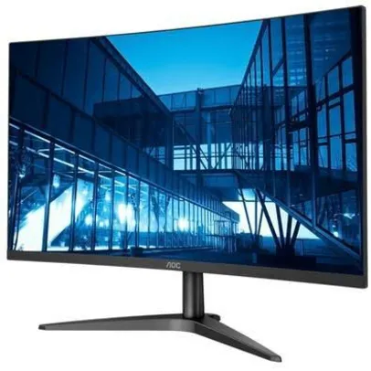 [Cliene ouro] Monitor AOC LED 23.6´ Widescreen, Full HD, HDMI/VGA - 24B1H | R$675