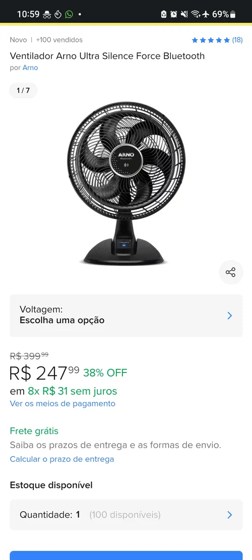 Imagen na descrição da promoção