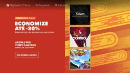 Promoção Flash PSN