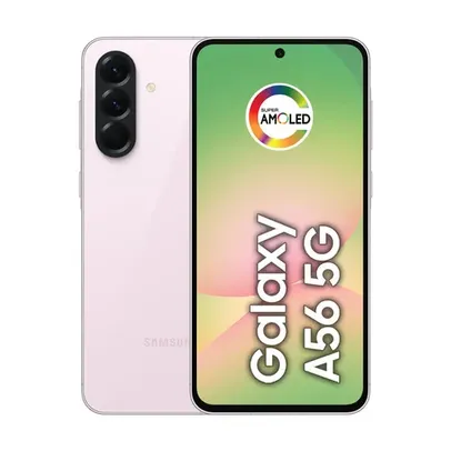 [App Shop Samsung/Troca Smart] Celular Samsung Galaxy A56 5G 128GB, 8GB RAM, Câmera 50MP, IP67, Super AMOLED 6.7" Recursos AI