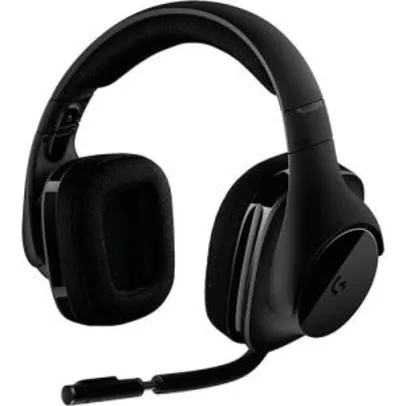 [AME R$ 320]Headset Gamer G533 Sem Fio Dts 7.1 Preto - Logitech G