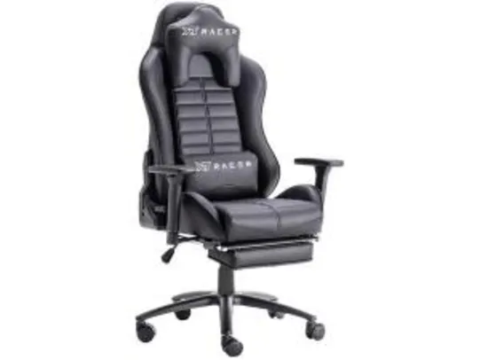 [ CLIENTE OU + APP ] Cadeira Gamer XT Racer Reclinável Preta Platinum - W Series XTR-010 | R$931