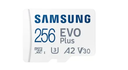 Samsung Memory Card EVO Plus Branco - 256GB