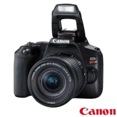 Câmera Canon SL3 DSLR - R$2.832