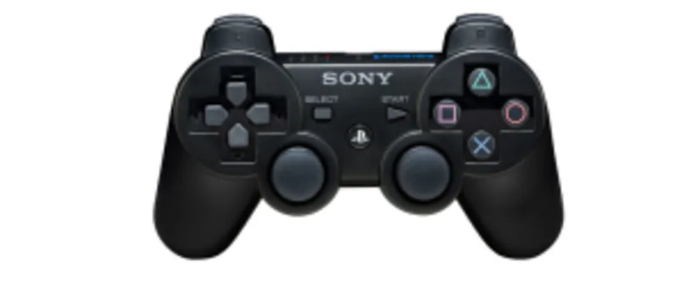 Controle Dual Shock 3 Preto PS3 - Sony - R$205
