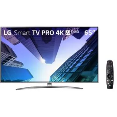 [AME R$3599] SmartTV Tela 65” Pro LG 65UM761C0SB 120Hz | R$3999