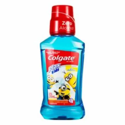 Enxaguante bucal - Colgate Plax Kids Minions 250ml - R$4,65