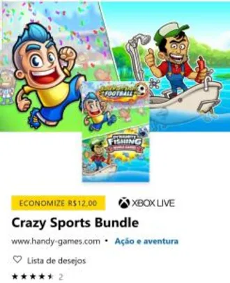 Crazy Sports Bundle - Xbox One - R$ 3