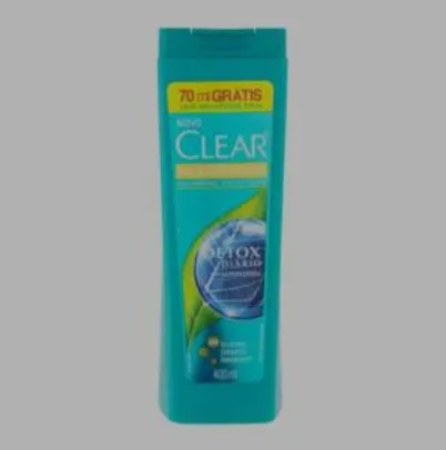 Shampoo Clear Detox Diário 400ml | R$13