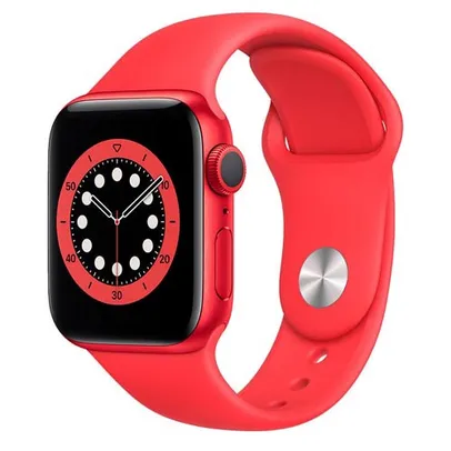 [Cartão AME + APP] Apple Watch Series 6 (product) red, 40mm, gps