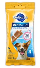 [PRIME+SUPER] Petisco Pedigree Dentastix Cuidado Oral Para Cães Adultos Raças Pequenas 3 Unidades