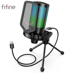 Fifine Ampligame - Microfone condensador