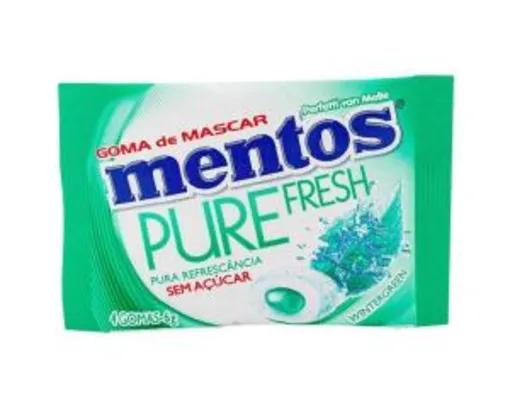 [PRIME] Chiclete Mentos Pure Fresh WintherGreen | R$1,07