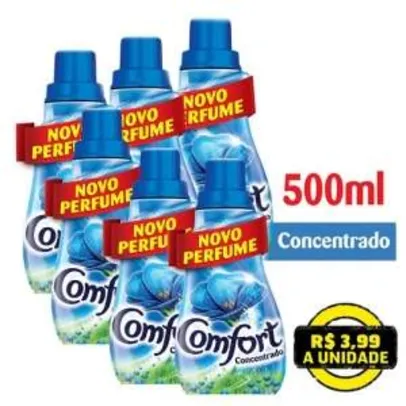 [Extra] Kit com 6 Comfort Concentrado - 500ml (PECHINCHA) R$ 23,94