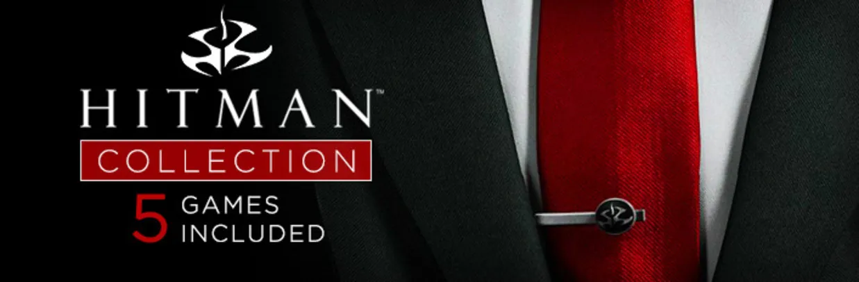 Economize 94% em Hitman Collection no Steam - Inclui 5 jogos por menos de 9 pilas