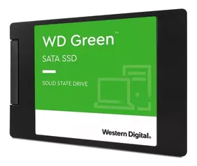 【Com Cashback R$358】Disco sólido interno Western Digital WD Green WDS100T3G0A 1TB verde