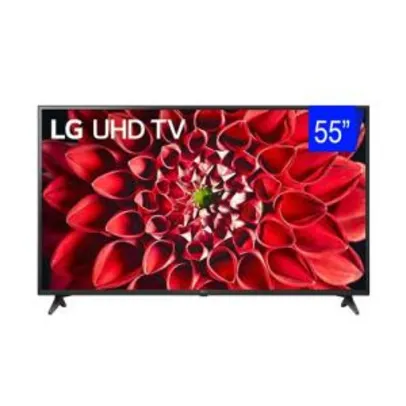 Smart TV LED 4K 55" LG 55UN7100 (BOLETO) | R$2.514