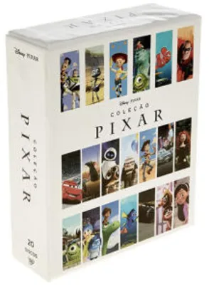 Coleção Pixar - 20 DVDs | R$270