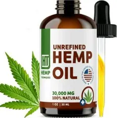 Óleo de Cânhamo 30000mg 30ML - Hemp Techquines | R$199