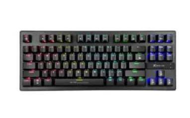 Teclado Mecânico Gamer RGB Xtrike Me GK-914 Rainbow, Switch Blue