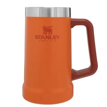 [Com MagaluPat R$169] Caneca Térmica Stanley Laranja 709ml