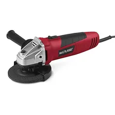 Esmerilhadeira Angular 127V-700W Para Disco 4-1/2 Polegadas, Empunhadura Com 2 Posições Multilaser Vermelho - HO048