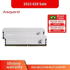 Memória RAM DDR4 Feryr Asgard 32gb 3200MHz (2x16gb) CL18