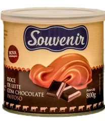 [PRIME] Doce de Leite com Chocolate - Souvenir - 800g | R$14