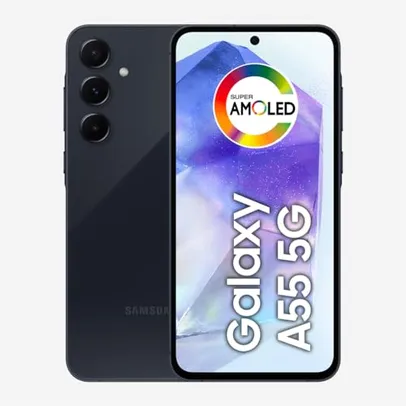 Samsung Galaxy A55 5G, 128GB - Azul Escuro