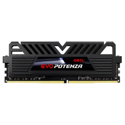 Memória DDR4 Geil Evo Potenza, 8GB 3200MHz, Black, GAPB48GB3200C16BSC