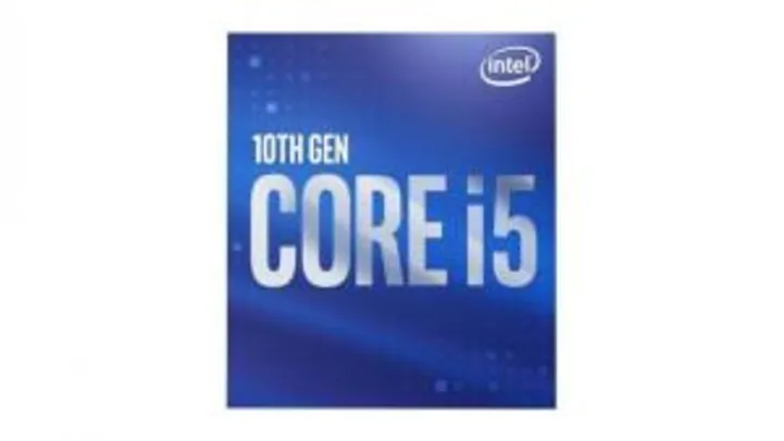 Processador Intel Core i5 10400, 2.90GHz, (4.30GHz Turbo), 10ª G, 6-Cores 12-Threads | R$1.149