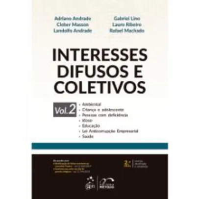 Interesses Difusos e Coletivos - Vol. 2 | Autor: Cleber Masson