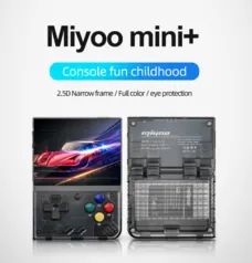 (Impostos Incluso) MIYOO-Mini Plus Emulador Retro, V2 Mini + Tela IPS + 15k Jogos