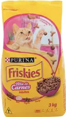 Ração Premium para Gato Friskies Adulto - Mix de Carnes 3kg