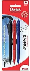 [PRIME]Caneta Esferográfica Feel IT 0.7MM - Pentel - R$5