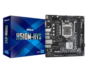  Placa mae Intel asrock H510M-HVS socket 1200 10/11 geracoes