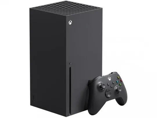 Xbox Series X 2020 Nova Geração 1TB SSD - 1 Controle Preto Microsoft | R$ 4599