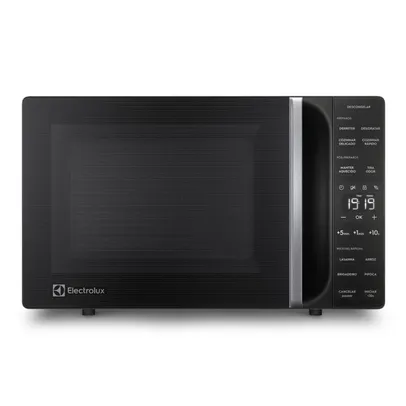 Micro-ondas Electrolux 23L Preto Efficient com Descongelamento Assistido (ME23P) - 220V